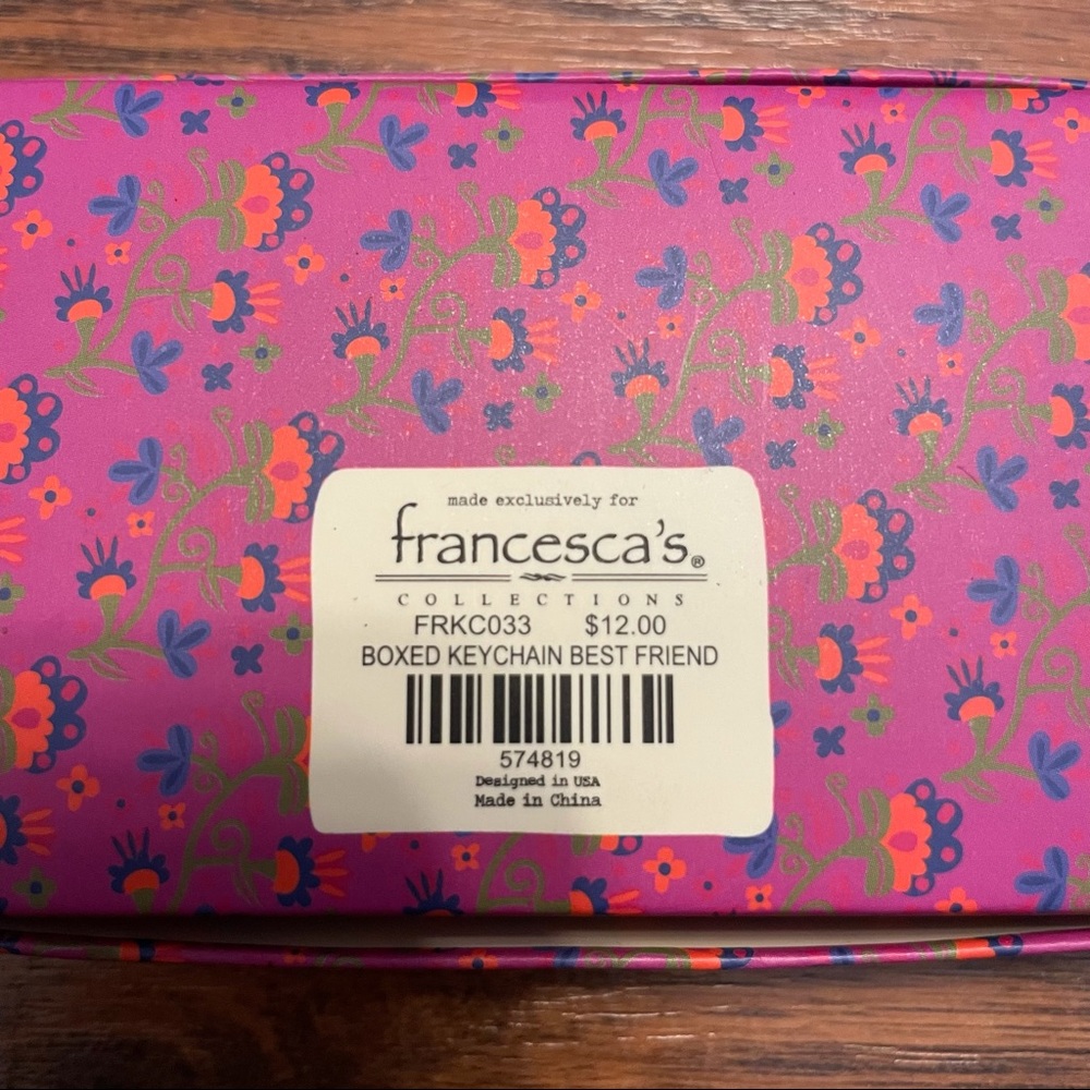 Francesca’s Boxed Keychain Best Friend - Picture 3 of 3